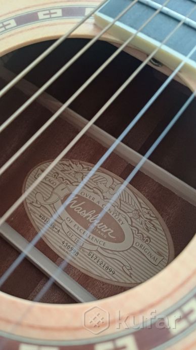 Акустическая гитара Washburn WD10NS-A (2017) — фото 2