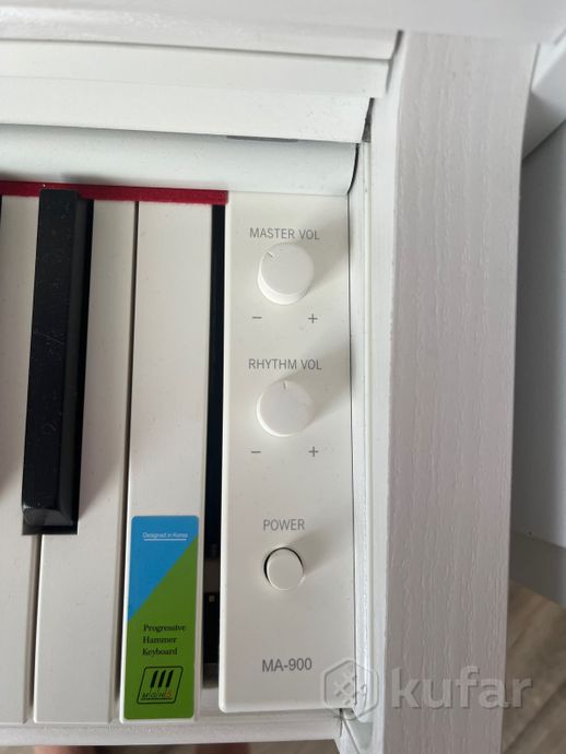 Пианино PIANOVO MA-900 WH + банкетка+наушники — фото 8