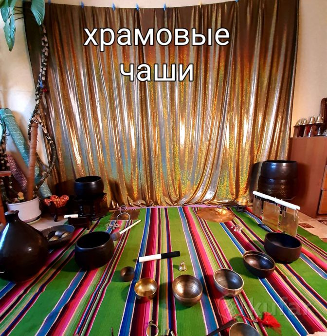 Всё для звукотерпия. Поющие чаши, палка дождя и др — фото 5