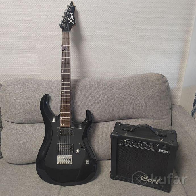 Комплект Cort X-3 + Cort CM10G — фото 1