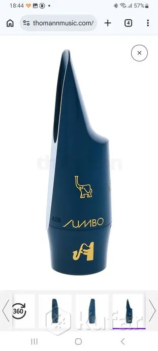 Продам мундштук Vandoren Jumbo Java Alto Sax A28