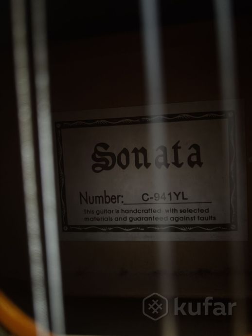 Акустическая гитара sonata c-941YL — фото 2