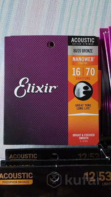 Струны Elixir 1253 ,1047,1670 эликсир — фото 3
