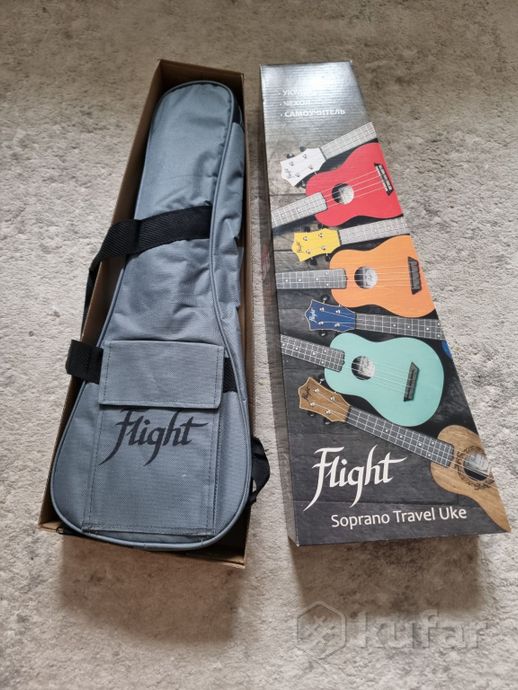 Укулеле flight деревянного цвета — фото 1