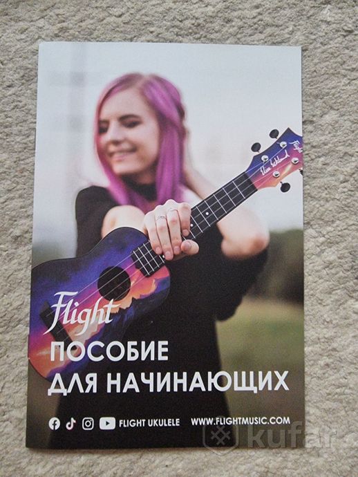 Укулеле flight деревянного цвета — фото 2