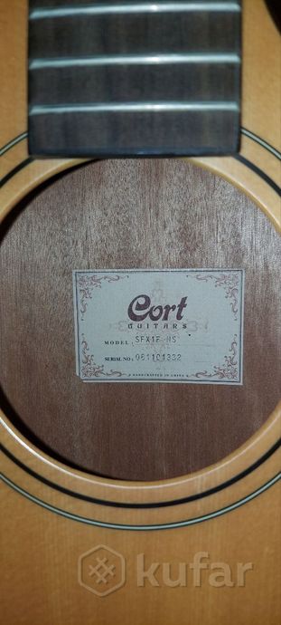 Электроакустика гитара Cort SFX1F NS,чехол,струны — фото 3