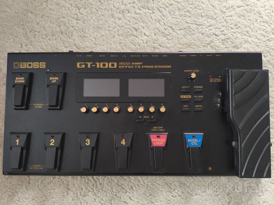 Boss GT100 процессор эффектов для электрогитары — фото 1