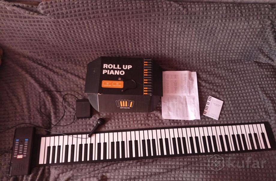 Гибкое электронное пианино Roll Up Piano — фото 1