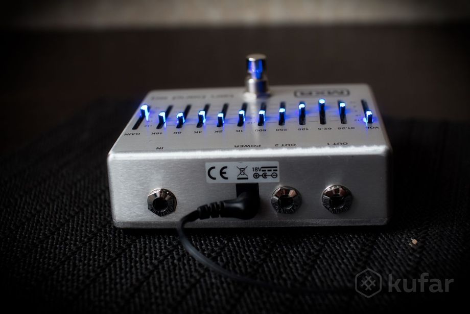 Педаль эффектов MXR M108S 10 Band EQ Эквалайзер — фото 6