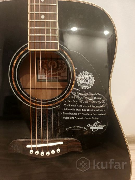 Акустическая гитара Oscar Schmidt by Washburn OG2 — фото 6