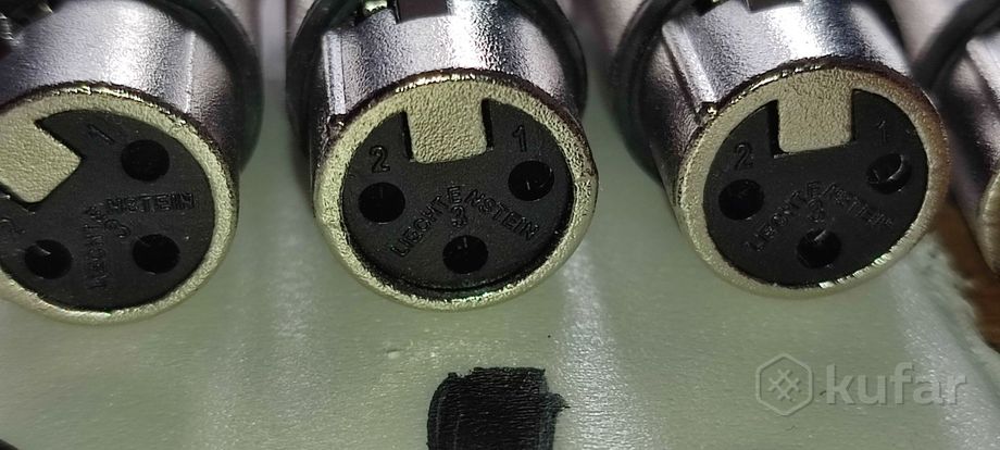 Xlr jack 6.3 разъемы новые и бу — фото 5