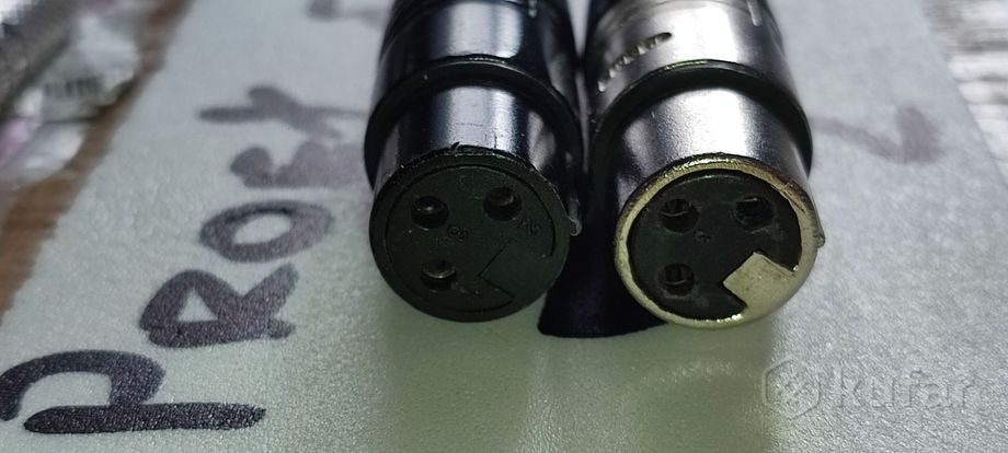 Xlr jack 6.3 разъемы новые и бу — фото 6