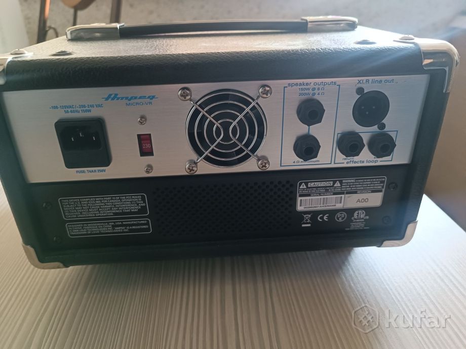 басовый усилитель ampeg micro vr — фото 2