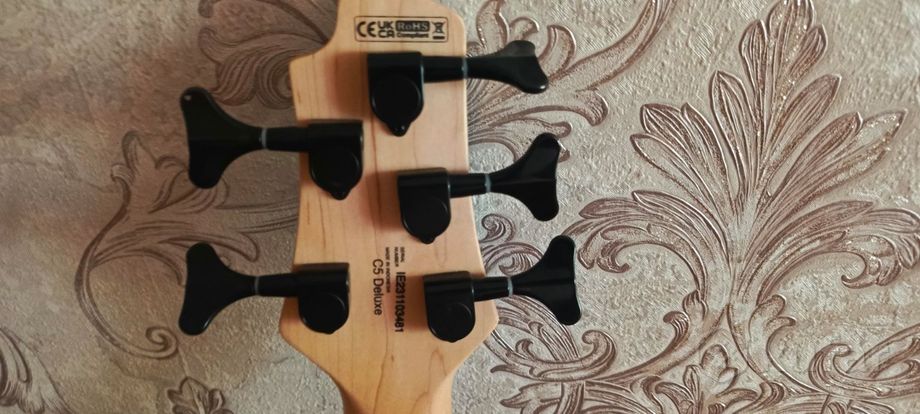 Бас гитара Cort C5 Deluxe CBL — фото 5