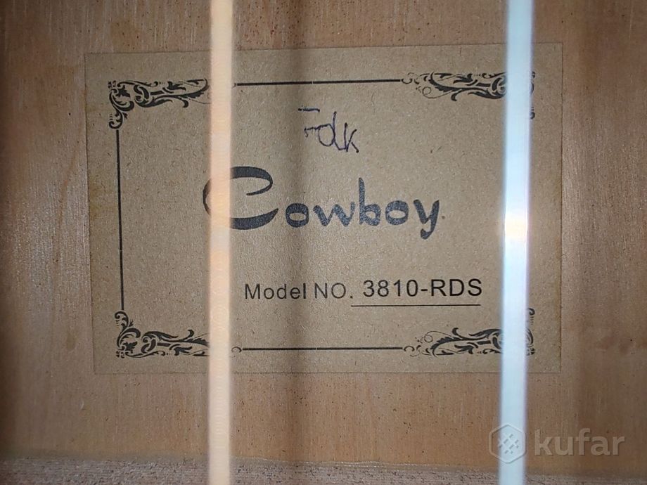 Гитара Cowboy 3810-RDS — фото 3