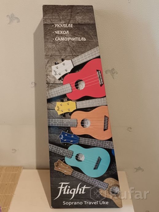 Укулеле Flight Soprano Travel Uke, чёрное — фото 4