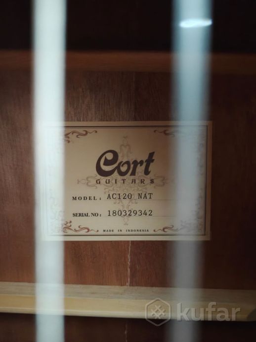 Гитара Cort ac120 nat — фото 2