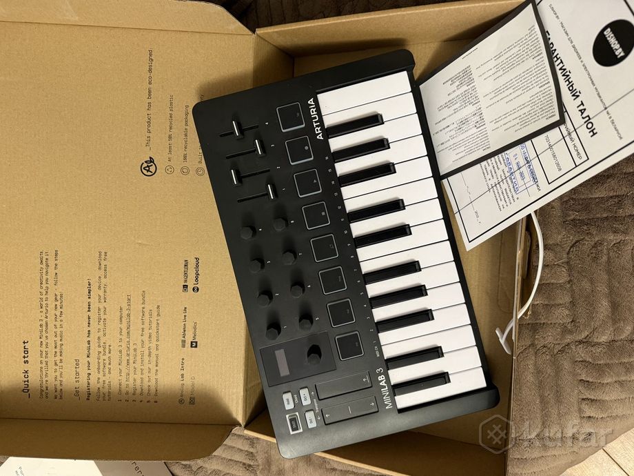 MIDI-клавиатура Arturia MiniLab 3 — фото 3