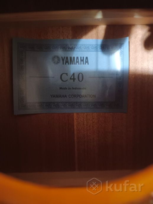 Гитара классическая Yamaha c40 — фото 2