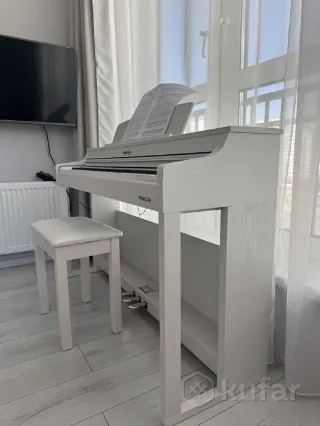 Пианино PIANOVA MA-810 WH + Банкетка + Наушники