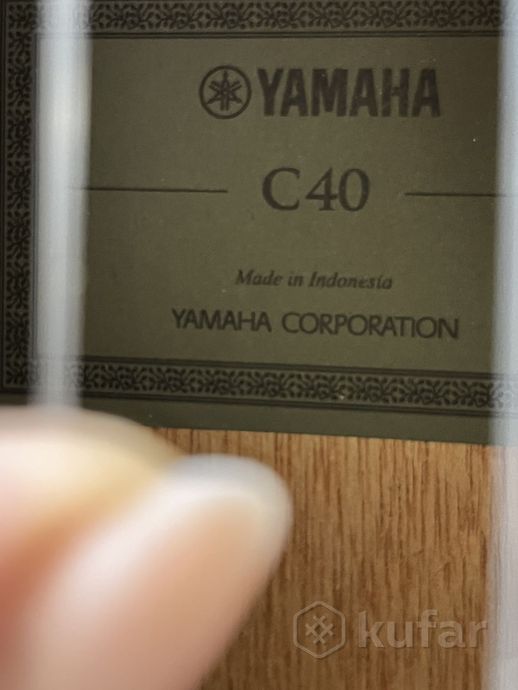 Гитара Yamaha C40 — фото 8