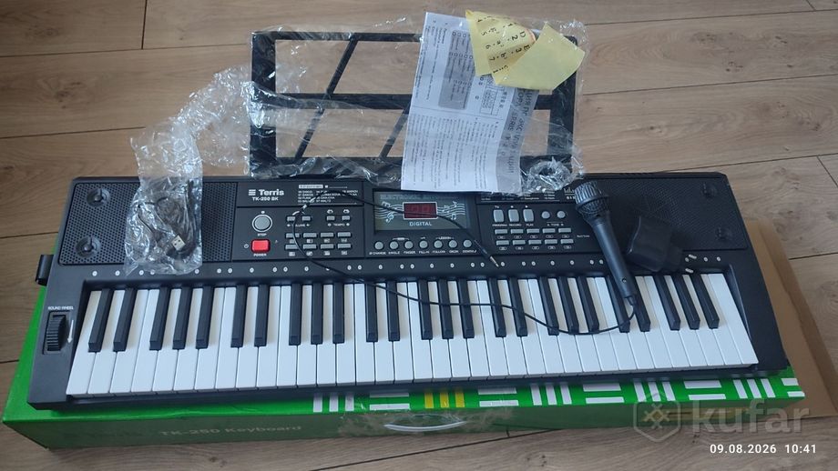 Синтезатор Terrid TK-250 Keyboard — фото 1