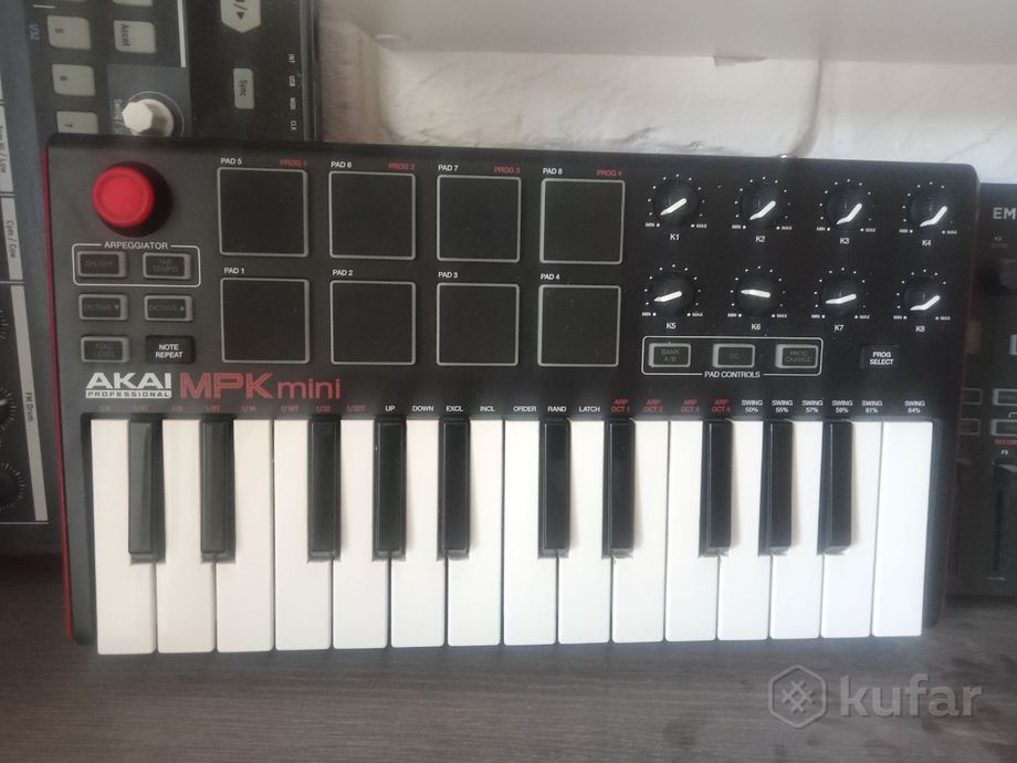 AKAI MPK mini mk2. миди midi синтезатор пианино — фото 2