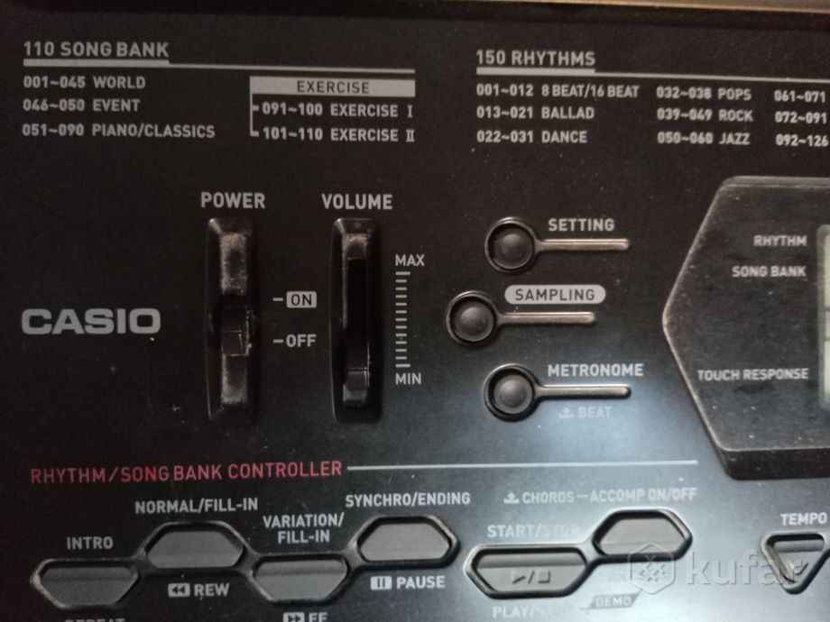 Синтезатор Casio CTK-3000. — фото 3