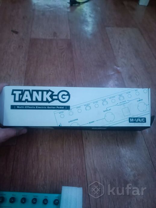 Педаль эффектов tank-g для электро-гитары — фото 2
