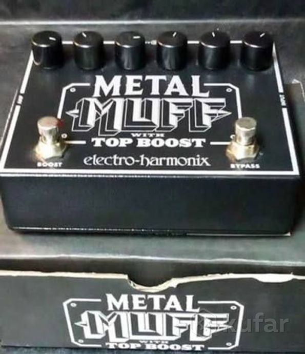 Педаль эффектов Electro-Harmonix Metal Muff w/TopB