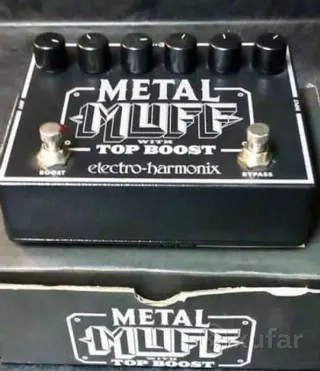Педаль эффектов Electro-Harmonix Metal Muff w/TopB