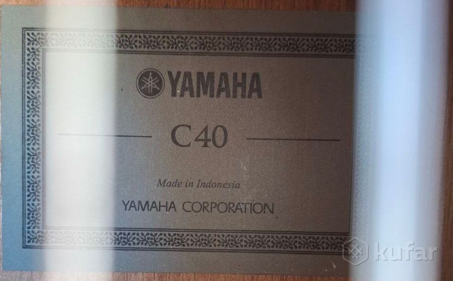 Гитара Yamaha C40 — фото 9