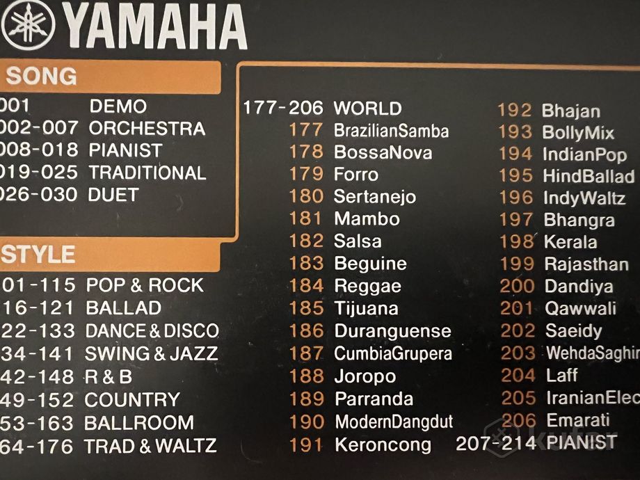 Синтезатор YAMAHA — фото 3