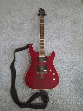 Электрогитара Cort KX1Q BC (Black Cherry)