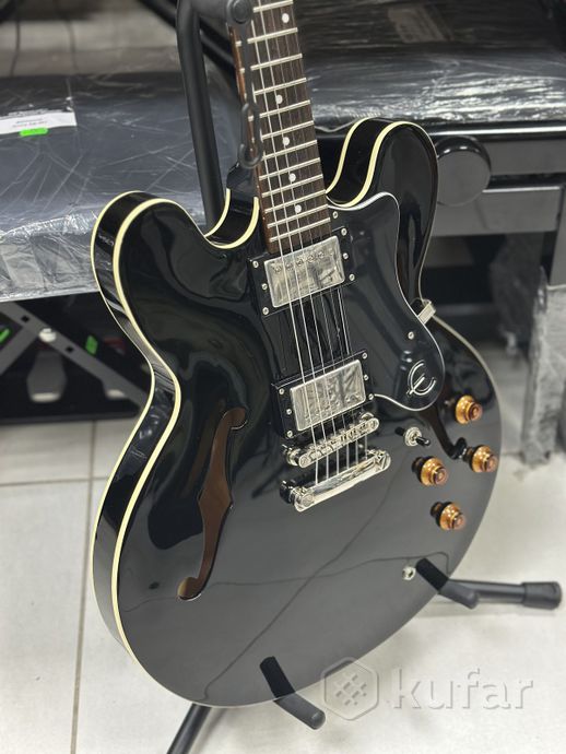 Электрогитара Epiphone ES-335 Dot джаз-банка — фото 4
