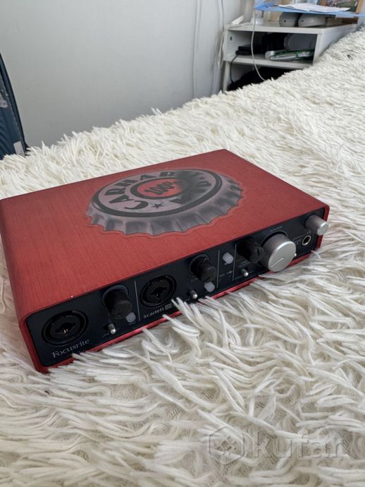 Звуковая карта focusrite scarlet2i4 gen 1 — фото 1