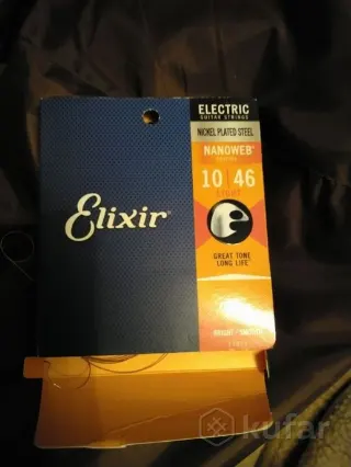 Струны Elixir Nanoweb 6 шт