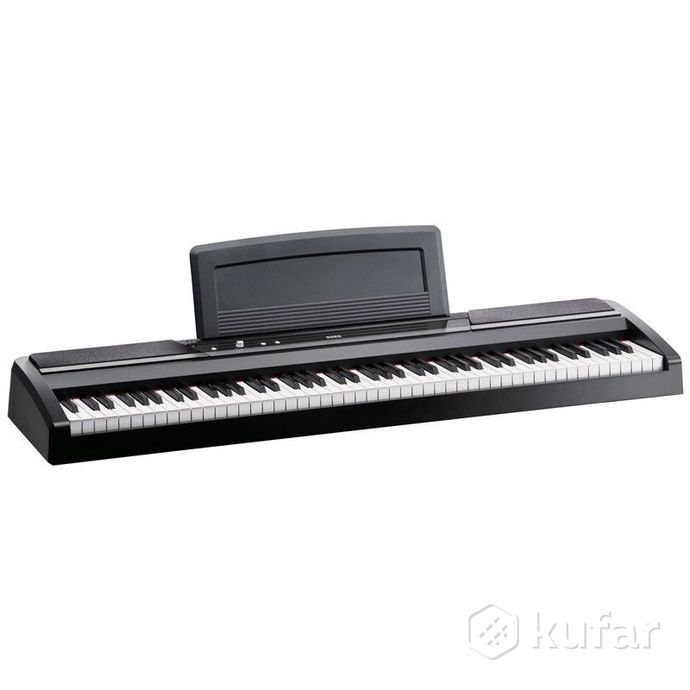 Цифровое пианино Korg SP-170S BK, + стойка. — фото 1