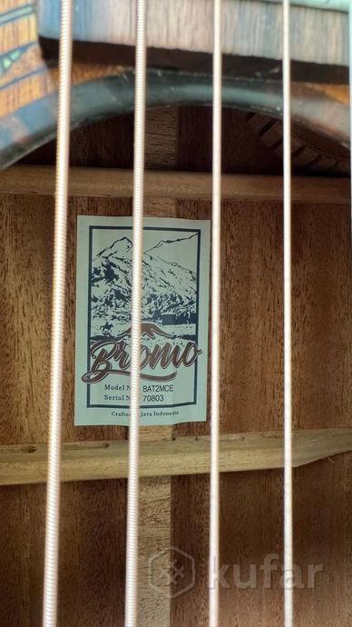 Продаётся новая электроакуст гитара Bromo BAT2MCE — фото 2