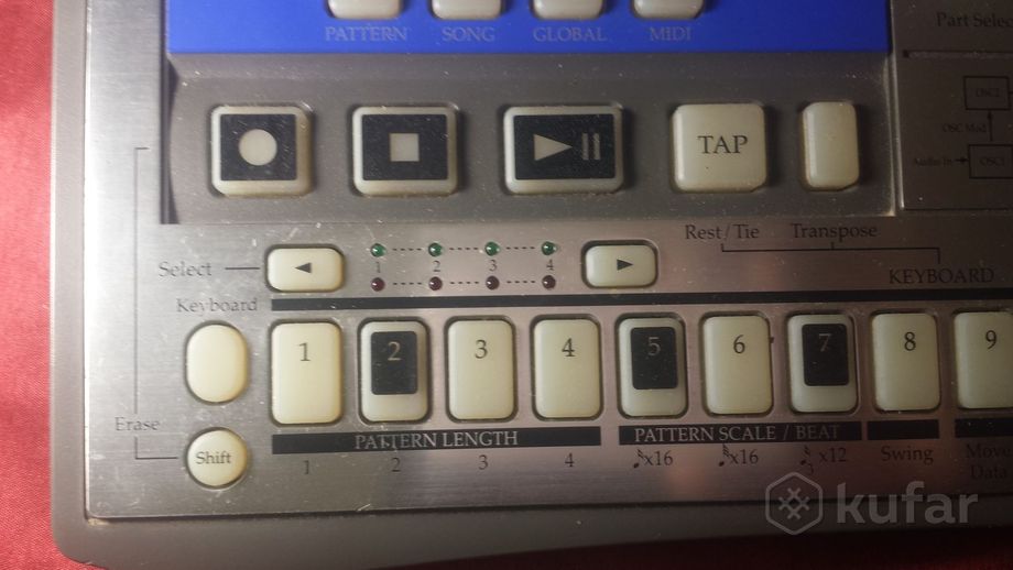 Грувбокс/синт Korg EA-1 Electribe (VA, Japan, 1999 — фото 4
