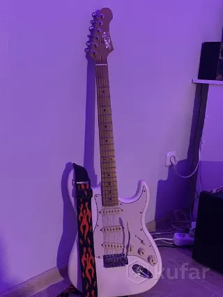 Электрогитара jet js-300 ow в идеальном состоянии