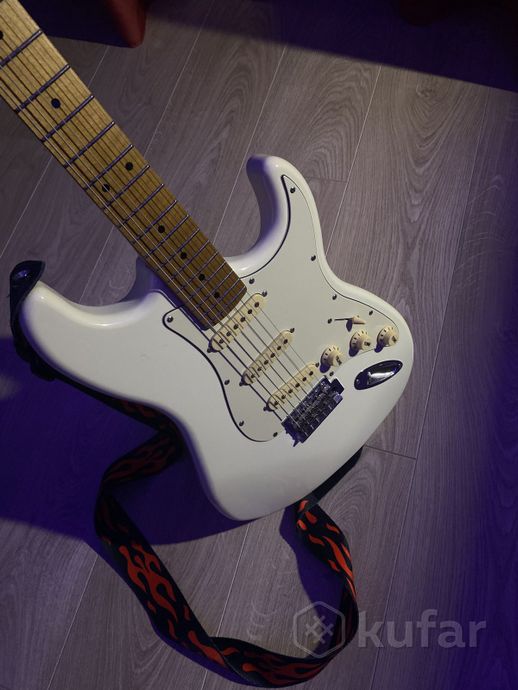 Электрогитара jet js-300 ow в идеальном состоянии — фото 2