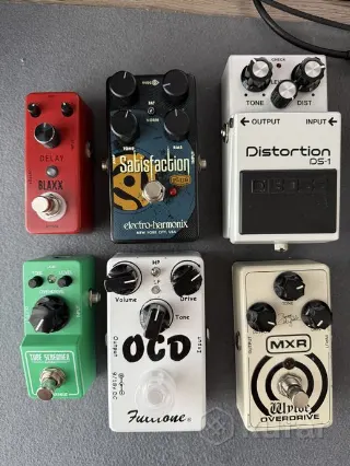 Педали BOSS, Ibanez, MXR, EH, OCD, Stagg