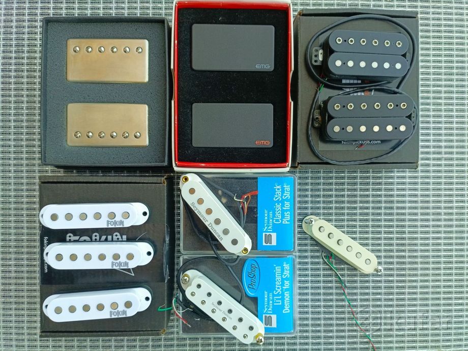 Звукосниматели, тремоло, пикгарды и др. — фото 1