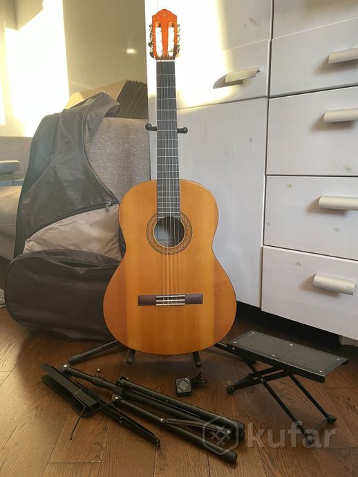 Гитара Yamaha C40 + аксессуары — фото 9