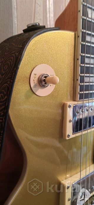 реплика Gibson Les Paul Standart golden top — фото 5