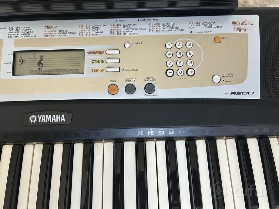 Синтезатор Yamaha PSR-R200 — фото 4