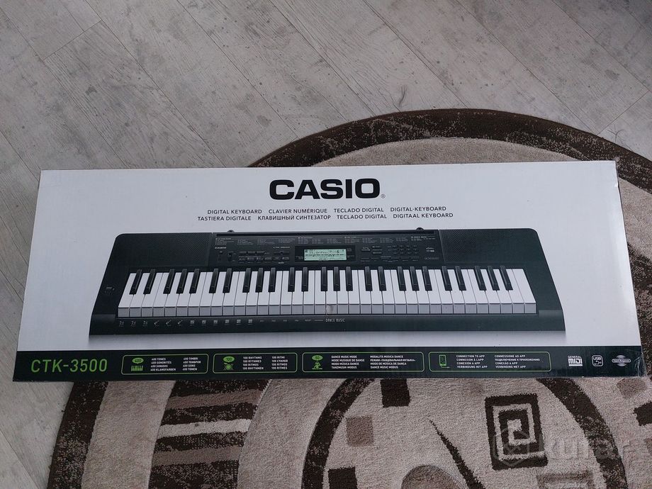 Синтезатор Casio CTK-3500 + Подставка в подарок