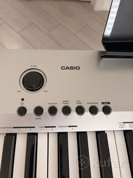 Электропианино Casio CDP-130+подставка и стул — фото 3