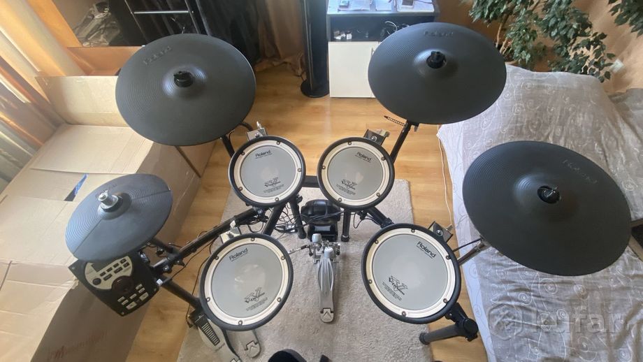 Барабаны Roland TD-11KV + кардан TAMA Speed Cobra — фото 2